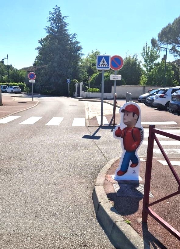 figurine securite routiere